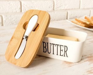 Untiera clasica bambus Butter
