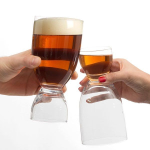 Pahar de bere si shot 2 in 1
