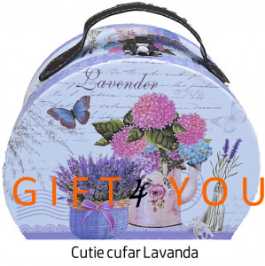 Cutie cadou Cufar Lavanda
