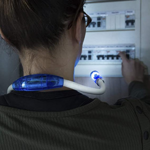Lampa de citit flexibila pentru gat InnovaGoods