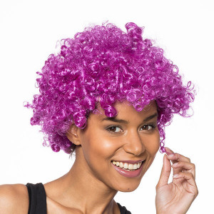 Peruca afro Violet