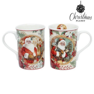 Canile lui Mos Craciun - Set 2 buc in cutie de sarbatoare