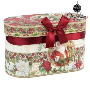 Canile lui Mos Craciun set 2 buc in cutie de sarbatoare