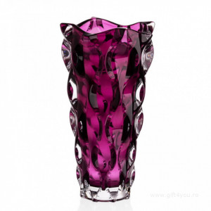 Cristal Bohemia - Vaza pentru flori colectia Zefir amethist