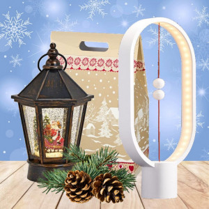 Cadou New and Old Santa's Light