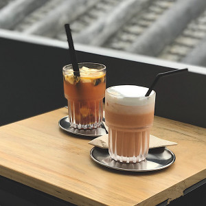 Pahare de cafea stivuibile Moderna 320 ml - Set de 4