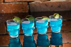 Shots craniu set de 4 pahare