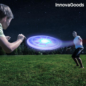 Frisbee cu led multicolor