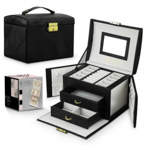 Cutie de bijuterii Organizator tip cufar MyBeautyChest