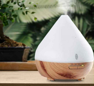 Difuzor aroma ultrasonic LED Wood Mood 300 ml