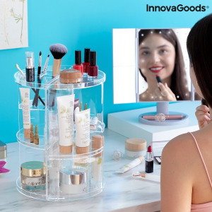 Organizator rotativ de machiaje si cosmetice Rolkup