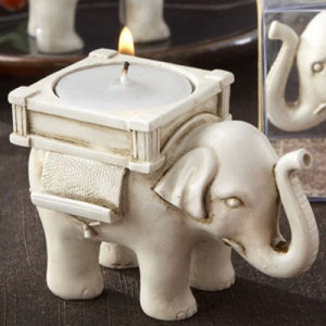 Suport lumanare Elefant norocos Feng Shui