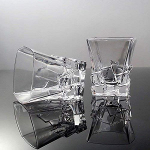 Cristal Bohemia - 6 pahare de whisky Iceberg