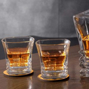 Cristal Bohemia - 6 pahare de whisky Legend
