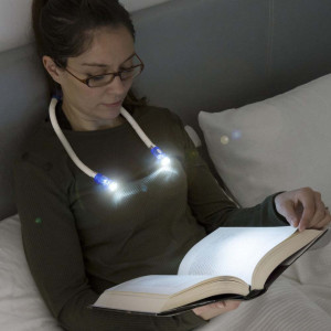 Lampa de citit flexibila pentru gat InnovaGoods