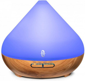 Difuzor aroma ultrasonic LED Wood Mood 300 ml