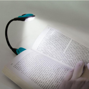 Lampa de lectura cu clips de prindere