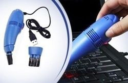 Mini aspirator cu USB pentru birou si tastatura