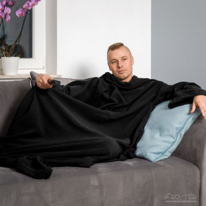 Patura cu maneci unisex XXL - negru, rosu, gri, violet