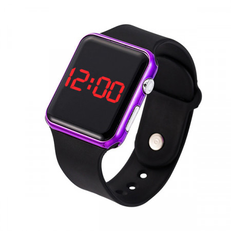 Ceas unisex led L006-ROZ