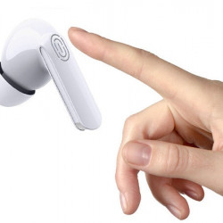 Casti fara fir, in-ear, stereo, Bluetooth 5.0, alb, TWS-I20-alb