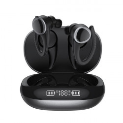 Casti fara fir cu microfon, stereo, earbuds, earhook, waterproof, VG-T09