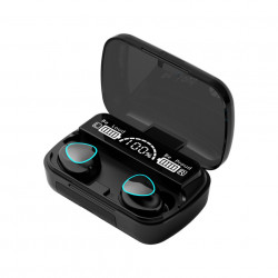 Casti fara fir, smart digital display, TWS 5.1 stereo, in-ear waterproof, 9D noise reduction, TWS-1