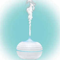 Difuzor aromaterapie cu ultrasunete, iluminat cu led, Col, 120 ml, PMVAD103