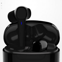 Casti fara fir, in-ear, stereo, Bluetooth 5.0, negru, TWS-5