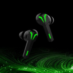 Casti fara fir, in-ear, stereo, Bluetooth 5.0, negru, TWS-8