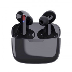 Casti fara fir, in-ear, stereo, Bluetooth 5.0, negru, TWS-I20