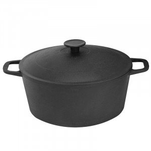 Oala Fonta cu Capac Fonta 3L