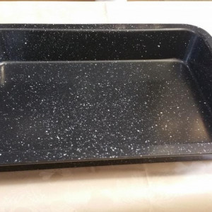 Tava cuptor antiaderenta cu maner silicon Migros