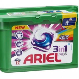 Detergent capsule 12/cutie 3 in 1 Color Ariel
