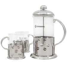 Infuzor cu 2 cescute pentru ceai si cafea Grunberg