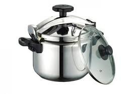 Oala sub presiune cu 2 capace Ertone 8l