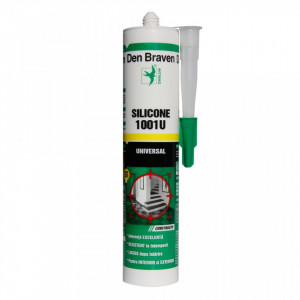 Silicon universal Den Braven 1001 U, alb/maro 280 ml