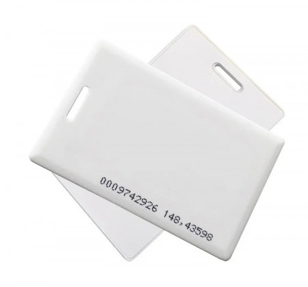 Set 10 bucati Carduri de proximitate RFID, 1,8 mm grosime, E-LOCKS, 125 KHz, chip EM4100 read only
