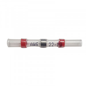 Set 50 bucati Conectori termocontractibili, E-LOCKS, cu lipire si etansare pentru conductori electrici, model ST2R