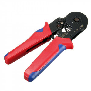 Cleste pentru sertizare E-LOCKS, model HSC8 6-6A, cu sase falci, pentru conductori de maxim 6 mmp