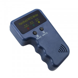 Copiator carduri si taguri RFID 125 KHz, E-LOCKS, cu scriere cip EM4305, T5577, albastru