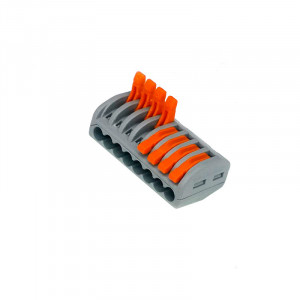 Set 35 bucati Conectori rapizi pentru conductori electrici, E-LOCKS, cu levier, 2, 3, 5 si 8 pini, plastic