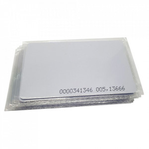 Set 10 bucati Carduri de proximitate RFID, E-LOCKS, 125 KHz, chip EM4100 read only