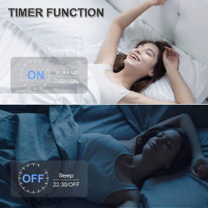 Intrerupator dublu Smart Home WiFi Tuya, panou touch din sticla securizata neagra, model SSDE80-02CMB