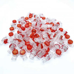 Set 100 bucati conectori cu gel pentru cabluri de date si alarma, E-LOCKS, tip K3, diametru 0,4 - 0,9 mm