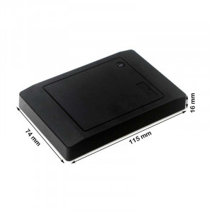 Cititor de carduri RFID cu dubla frecventa E-LOCKS, negru, plastic, IP65, model KR400ME