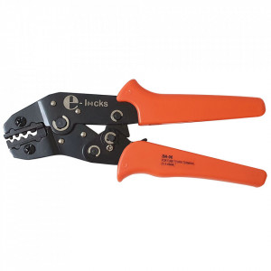 Set cleste pentru sertizare E-LOCKS, SN-06 si 420 bucati terminale neizolate pentru conductori