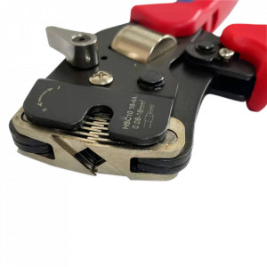Set cleste pentru sertizare E-LOCKS, model HSC10 16-4A + 1200 buc terminale conductori
