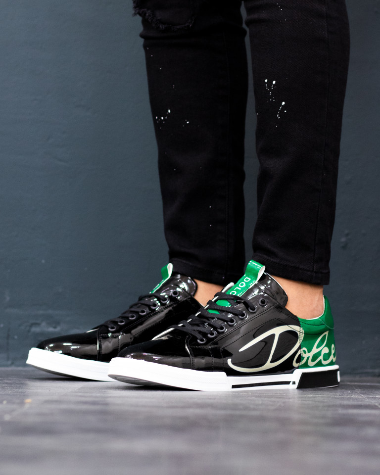 Adidasi Dolce NEGRU VERDE