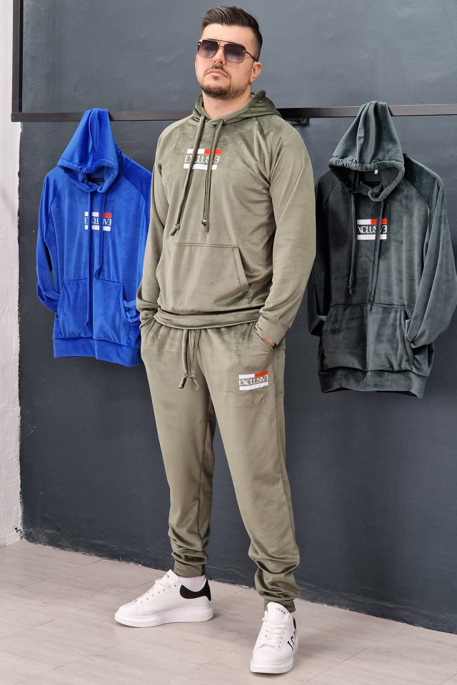 Trening Exclusive VeLvet Verde Fistic